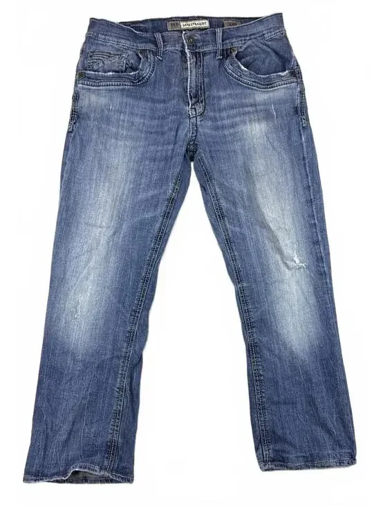 BKE Denim Jaki Straight Jeans 32S - Picture 1 of 6
